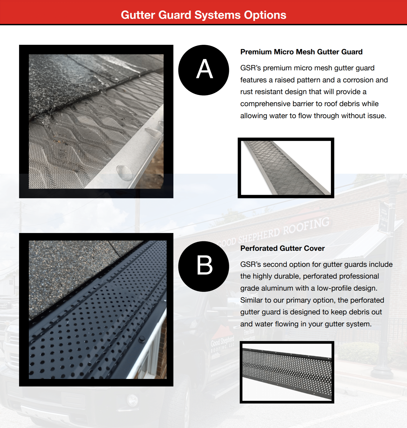 Gutter Guard Systems