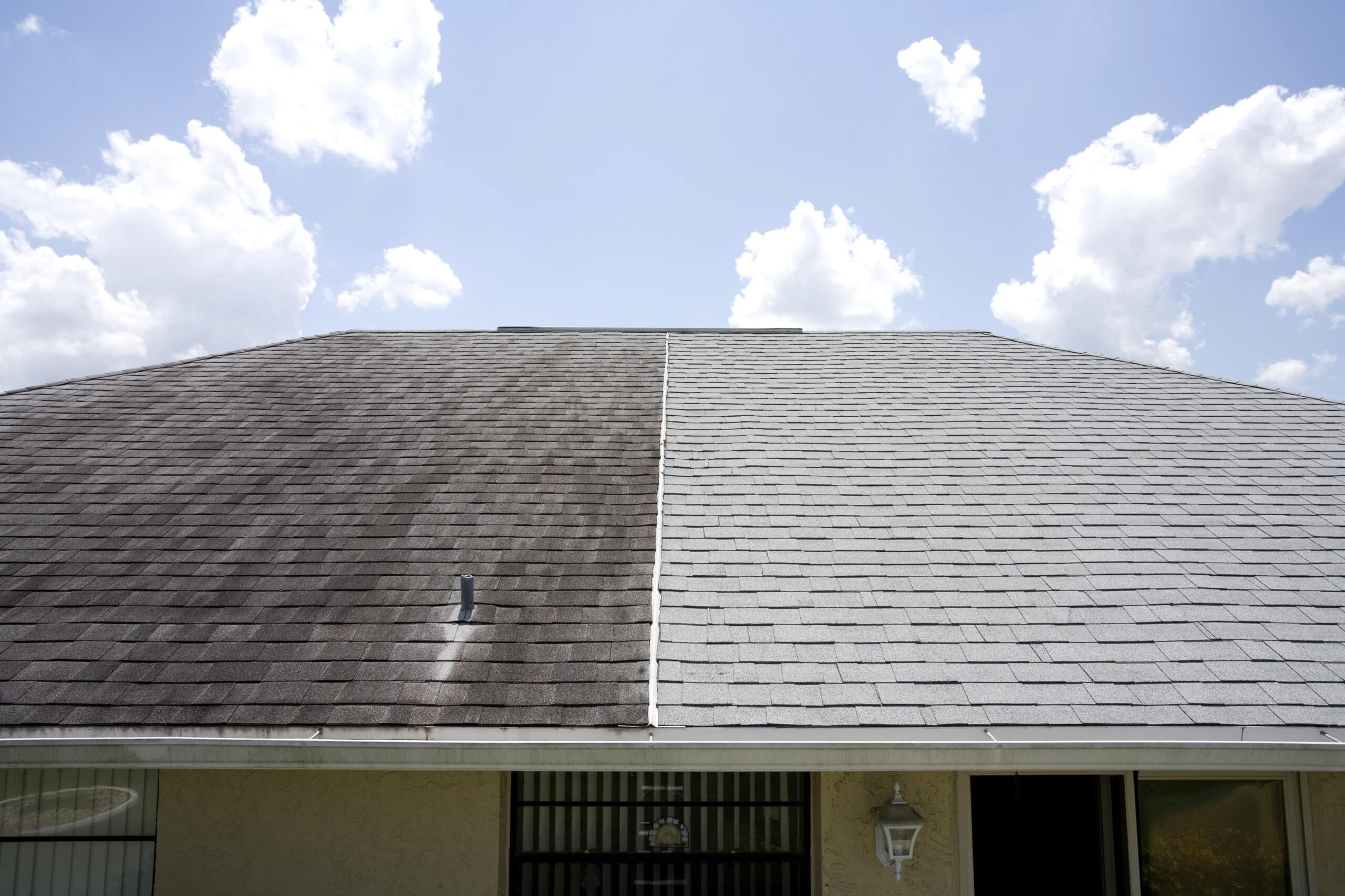 Shingles with ScotchGard Protector