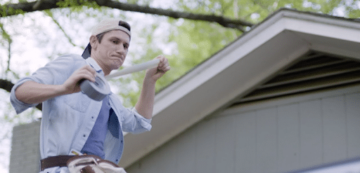 Fix Roof Leak With Duck Tape