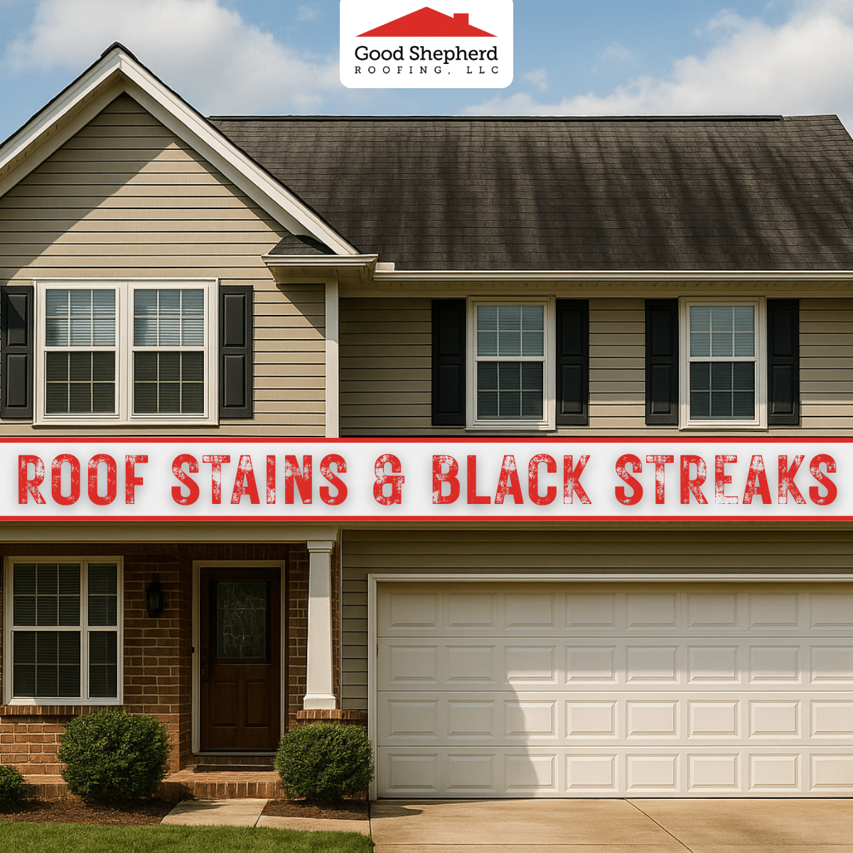 Roof Stains and Black Streaks: Cosmetic Issue or Bigger Problem