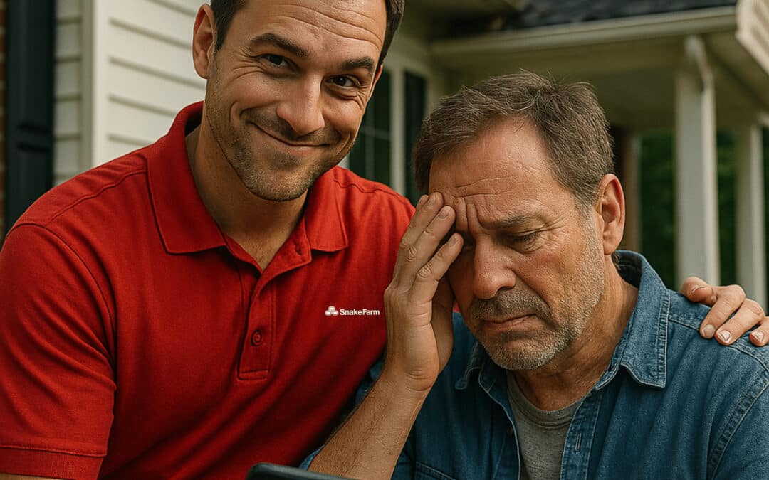 State Farm Insurance Adjuster With Homeowner – Georgia Roof Cl
