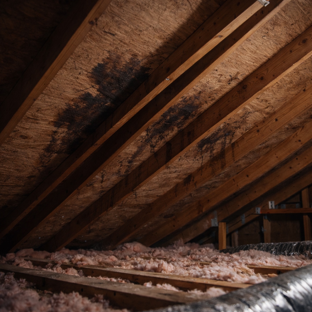 Good Shepherd Commercial Roofing – Attic Water Damage – Dacu