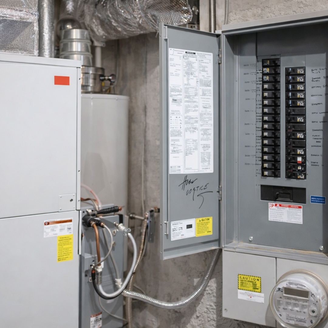 HVAC System Electrical Panel Integration