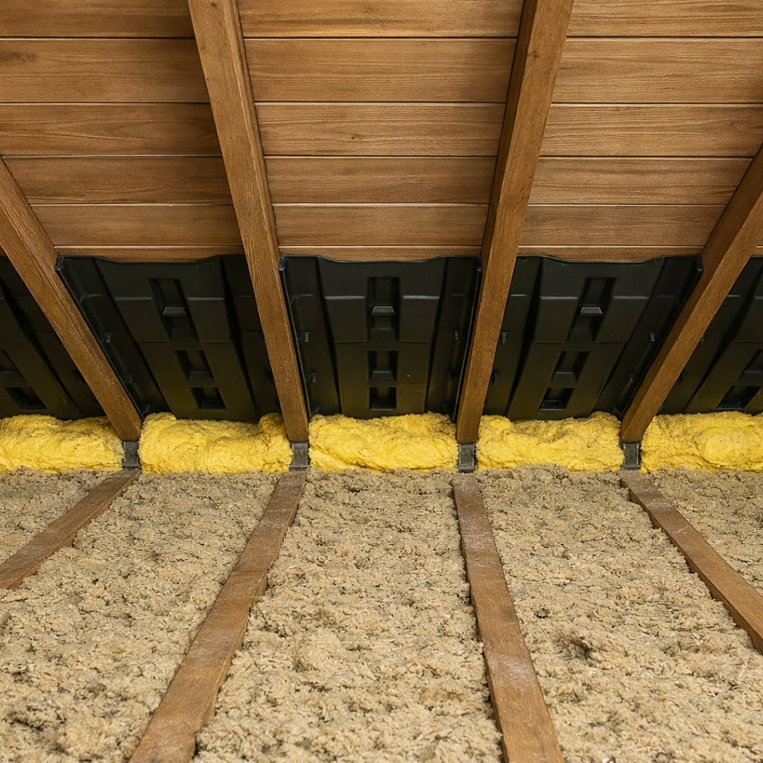 Soffit Intake Vent Baffle Installation Lawrenceville GA