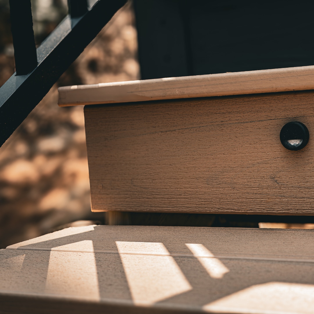 Stair Tread and Riser Detail Lake Burton GA