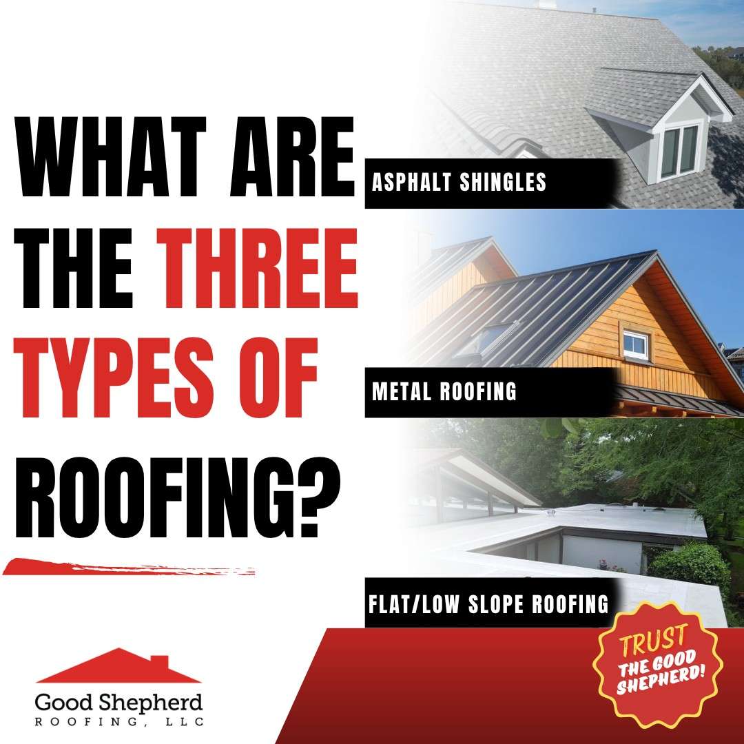 What Are the Three Types of Roofing?